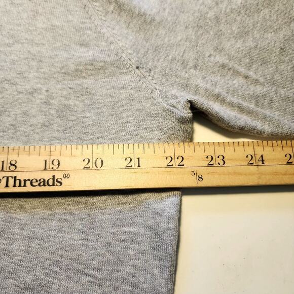 Peter Millar Light Gray Quarter-Zip Pullover - Picture 4 of 7